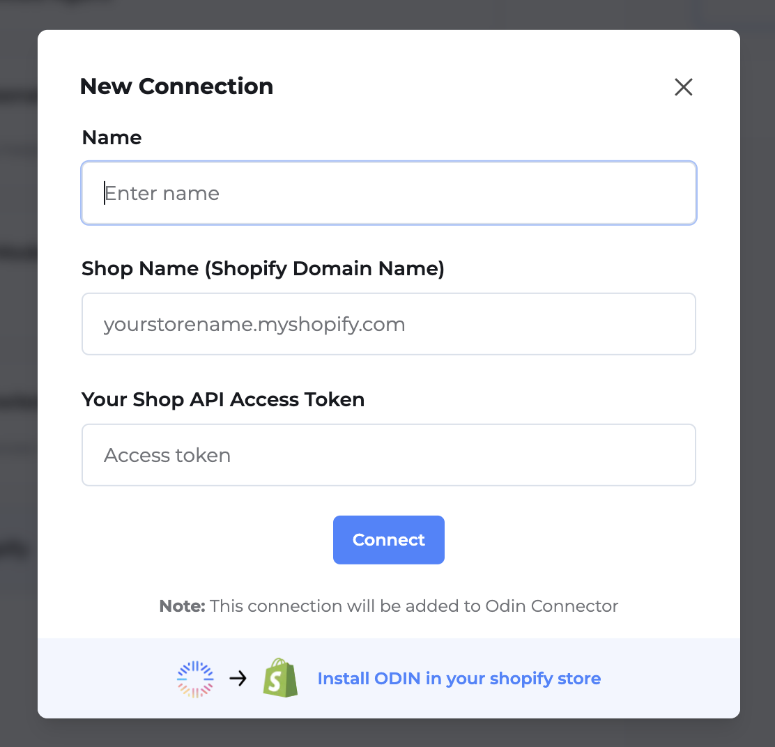 Add Shopify Domain